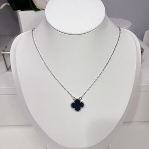 RESTOCKED 🔃 Black Clover Silver Chain Necklace